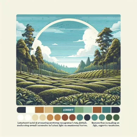 Wisata Ringan ke Perkebunan Teh yang Sejuk