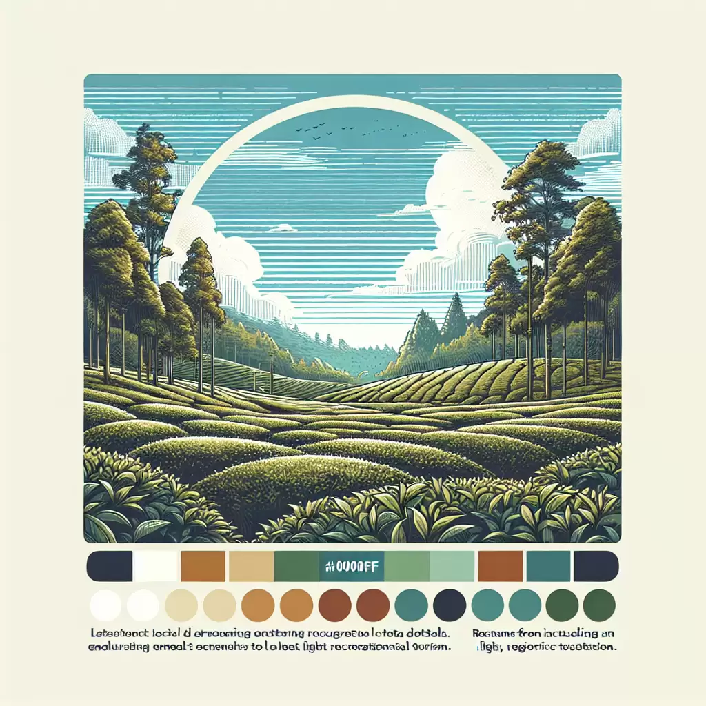 Wisata Ringan ke Perkebunan Teh yang Sejuk