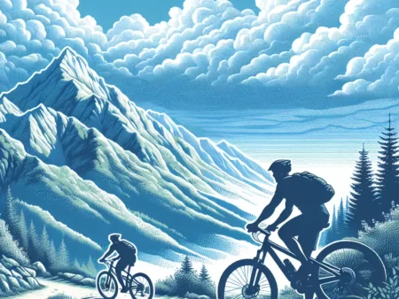 Rute Bersepeda dengan Udara Segar Pegunungan