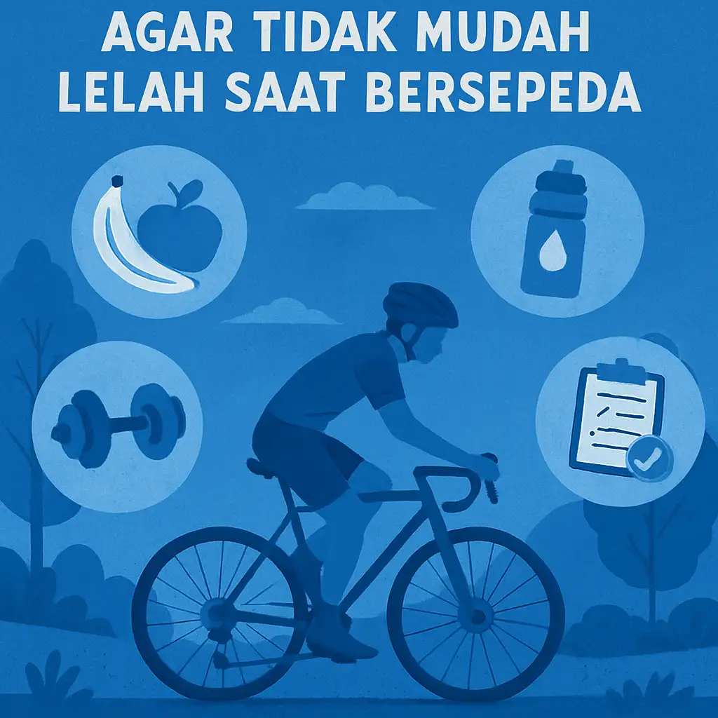 Cara Menjaga Stamina agar Tidak Mudah Lelah Saat Bersepeda